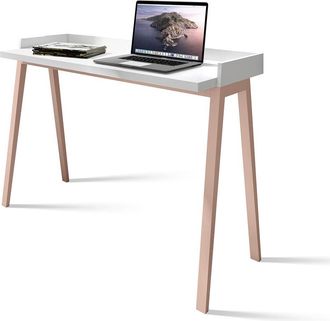 HERDASA Escritorio Berl&iacute;n, Herdasa. Blanco Maquillaje