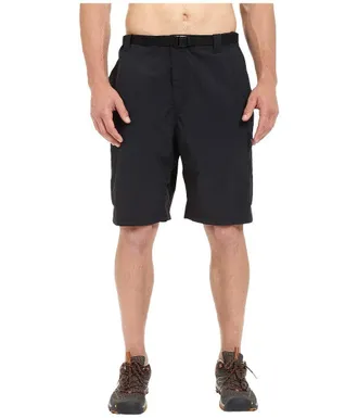 Columbia Mens Columbia Silver Ridge Cargo Short Black Inseam 10 Hiking Outdoor UPS335
