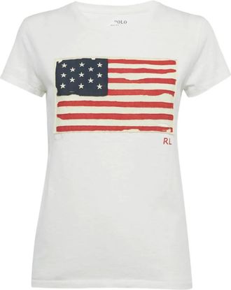 Polo Ralph Lauren T-shirt con applicazione - Bianco