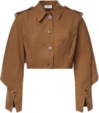 Elisabetta Franchi Donna, Camicette, Marrone, L, new