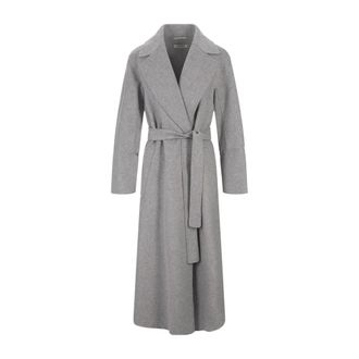 Max Mara Grey Wool Coat Elisa Style