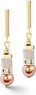 Coeur de Lion Precious Fusion Offset Earring in Champagne-Blush at Nordstrom
