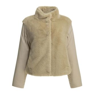 Herno Giacca Resort - - Jackets - Donna - Beige - S