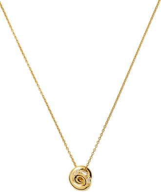 Missoma X Lucy Williams Knot Pendant 18ct Gold Vermeil Necklace - One Size
