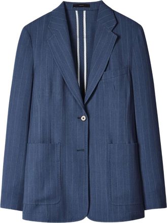 Paul Smith Blazer met krijtstreep - Blauw