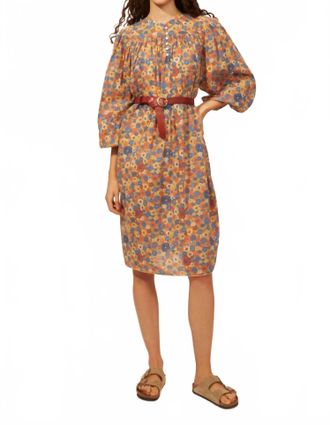 Antik Batik Paolina Dress In Rust