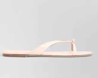 Ferragamo leather flip-flops