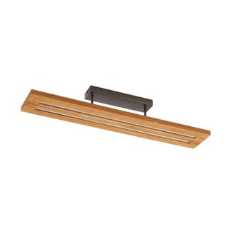 Lindby L&aacute;mpara De Techo nesaja En Marr&oacute;n Madera - Lindby