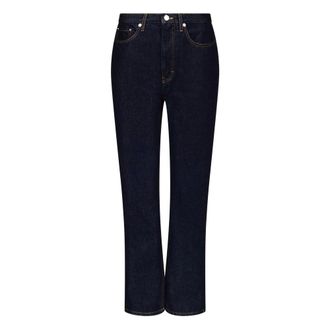 Loulou Studio Straight Jeans, female, Black, Size: W30 Jude Lds Jeans