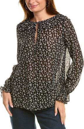 The Kooples Tie Neck Blouse