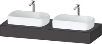 Duravit Consola Duravit Qatego, 1400x550x170mm, Con Dos Recortes