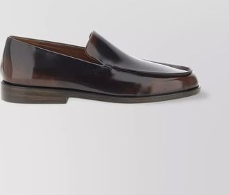 Marsèll glossy round toe loafers