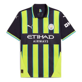 Puma Manchester City 24/25 Away Jersey Blue Yellow 775086-02