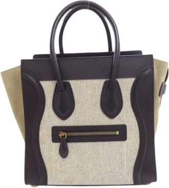 Celine Pre-owned Vintage Tote Bag - Dames - Vintage Shopper - Veelkleurig - ONE Size - Leer - Vintage