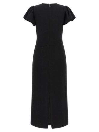 Rotate Puff Sleeve Dress - Black