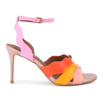 Kurt Geiger High Heel Sandals, female, Multicolor, Size: 7 US Sun Wave Heels