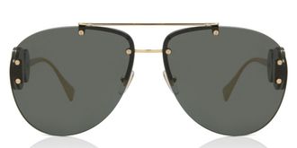 Versace VE2250 100287 Womens Sunglasses Gold Size 63