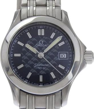 Omega Pre-owned Watches, female, Blue, Size: ONE SIZE Pre-owned Vintage Watch