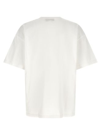 Comme Des Gar&ccedil;ons Logo-Print Cotton T-Shirt - White
