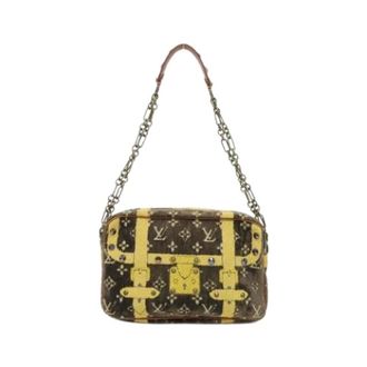 Louis Vuitton Pre-owned Shoulder Bags, female, Brown, Size: ONE SIZE Pre-owned Vintage Shoulder Bag