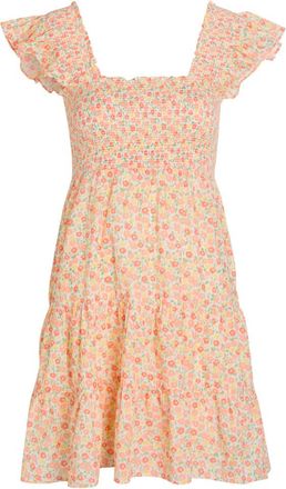 Rixo Rixo Sidney Floral-print Cotton Mini Dress - Multicoloured - 16 (UK 16 / XL)