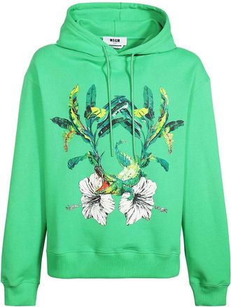 Msgm Cotton Hoodie