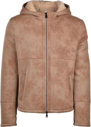 Bully Giubbotto Eco - Heren - Jassen - Bruin - M - Leer - Jassen