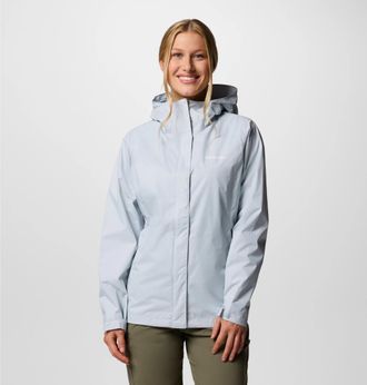 Columbia Regenjacke COLUMBIA Arcadia II Jacket, Damen, Gr. XL (46/48), cirrus grau, Obermaterial: 100% Nylon. Futter: 100% Polyester, normal, Jacken Regenjacke