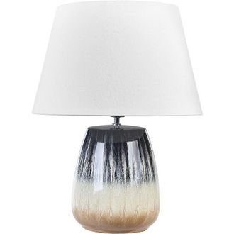 Beliani Table Lamp CIDRA Ceramic Multicolour