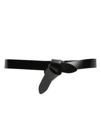 Isabel Marant Black Knotted Belt