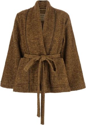 Uma Wang Kobina Jacket - - Coats - Donna - Marrone - S