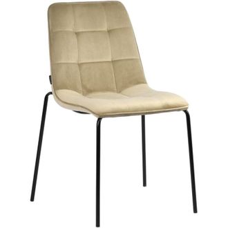 OEM Silla Tapizada En Terciopelo Beige Gino