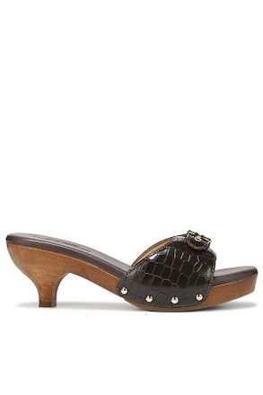 Dr. Scholls x Favorite Daughter Heartbreak Wood-Bottom Kitten Heels