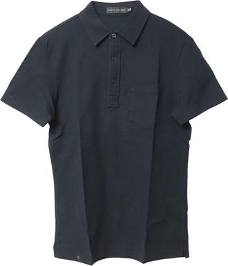 Ralph Lauren Polo Shirt in Black Cotton