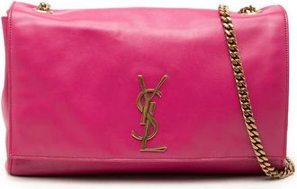 Saint Laurent Pre-owned Saint Laurent Medium Smooth Calfskin and Suede Reversible Kate Crossbody Ladies FEIX1QMQNT4XYJRO