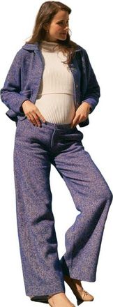Cache Coeur Kate Maternity Pants in Blue at Nordstrom, Size X-Large