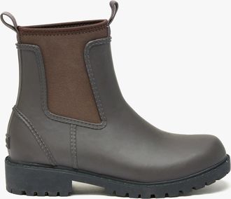 Joules OAKFIELD Womens Wellies Choc - Brown - Size UK 5