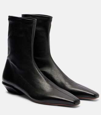 PARIS TEXAS Bettina leather ankle boots