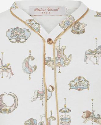 Atelier Choux Girls Babygrow Onesie Multicolour Cotton Sets
