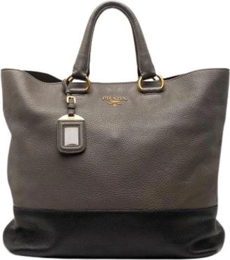 Prada Pre-owned Satchel - Dames - Vintage Shopper - Veelkleurig - ONE Size - Leer - Vintage