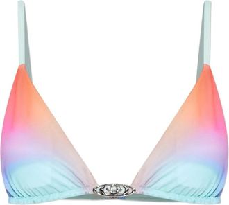 Casablanca Triangle Bikini Top - Dames - Bikinis - Veelkleurig - XS - Polyester - Badmode