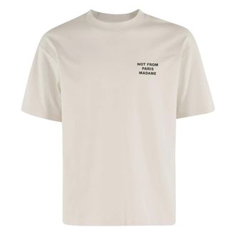 Dr&ocirc;le de Monsieur Heren, Tops, Beige, Maat: XL