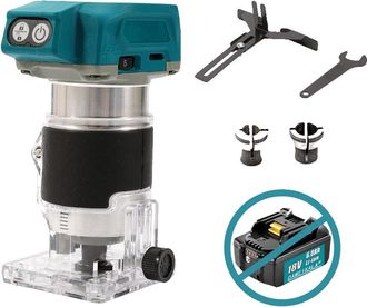 OEM Fresadora, Motor Sin Escobillas, Ajustes De Velocidad Regulables, Sin Bater&iacute;a