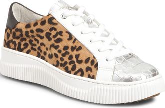 S&ouml;fft Fianna Sneaker in Tan/Silver at Nordstrom Rack, Size 6.5
