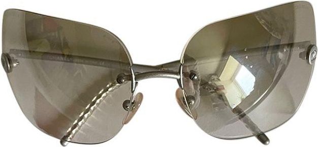 Vintage square gradient lens sunglasses