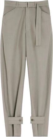 Christophe Lemaire Pantaloni con cintura - Toni neutri