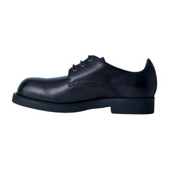 Maison Margiela Schoenen, Heren, Zwart, 42 EU, Leer, Leren Derby Schoenen