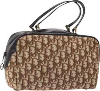 Dior Pre-owned Handbags, female, Beige, Size: ONE SIZE Pre-owned Vintage Hand Bag