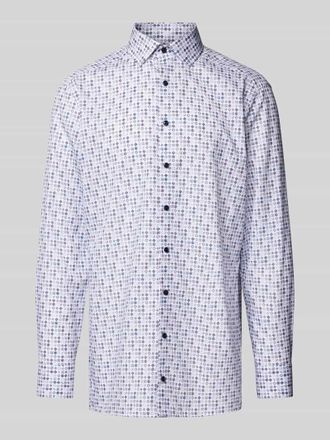 Olymp Modern Fit Business-Hemd mit Kentkragen in Rose, Gr&ouml;&szlig;e 45