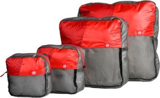 Pajak UL Packing Cubes Set Packsack - | grau/rot